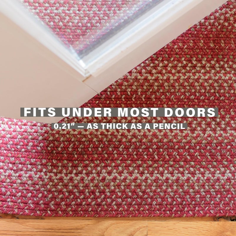 Homespice Apple Pie Red Braided Rugs 20x30 - Welcoming Red Entryway Rug for Country Decor, Rich Colors, Low Maintenance No-Shed Jute - Image 5